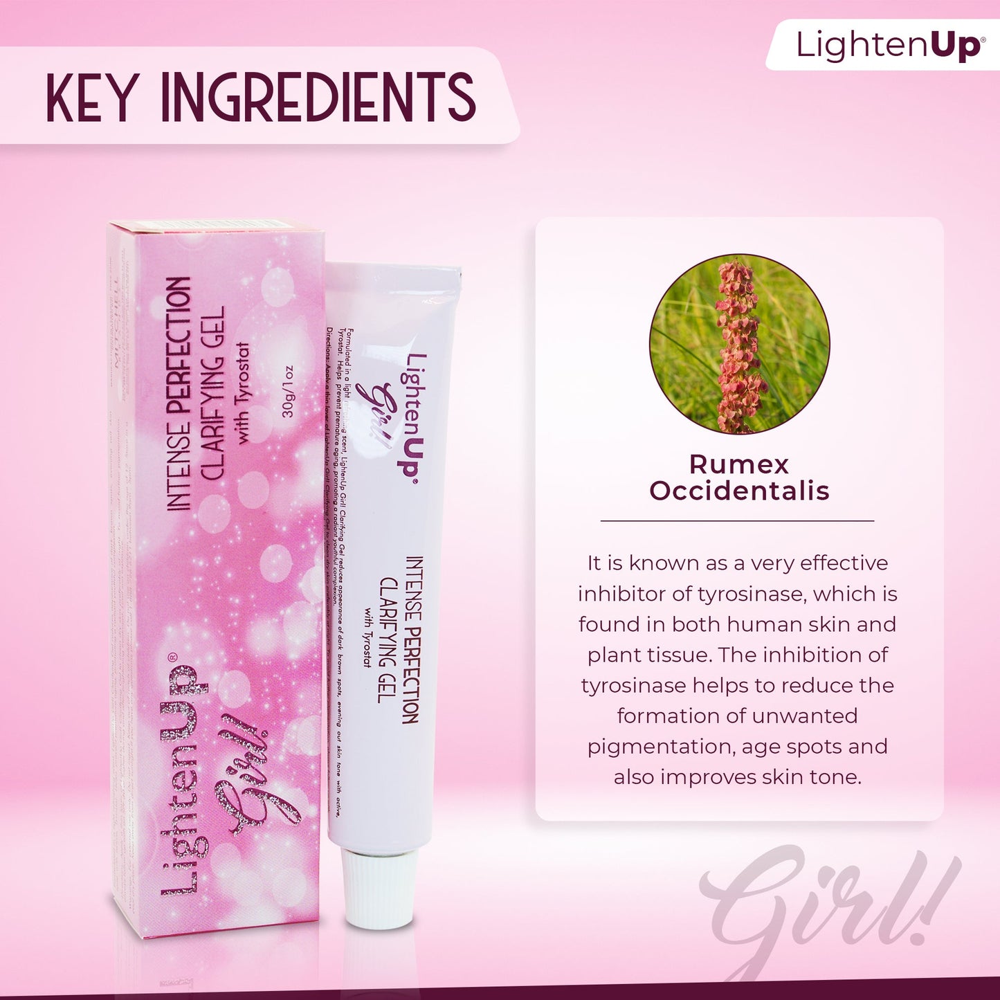 LightenUp Girl Intense Perfection clarifying gel 30ml