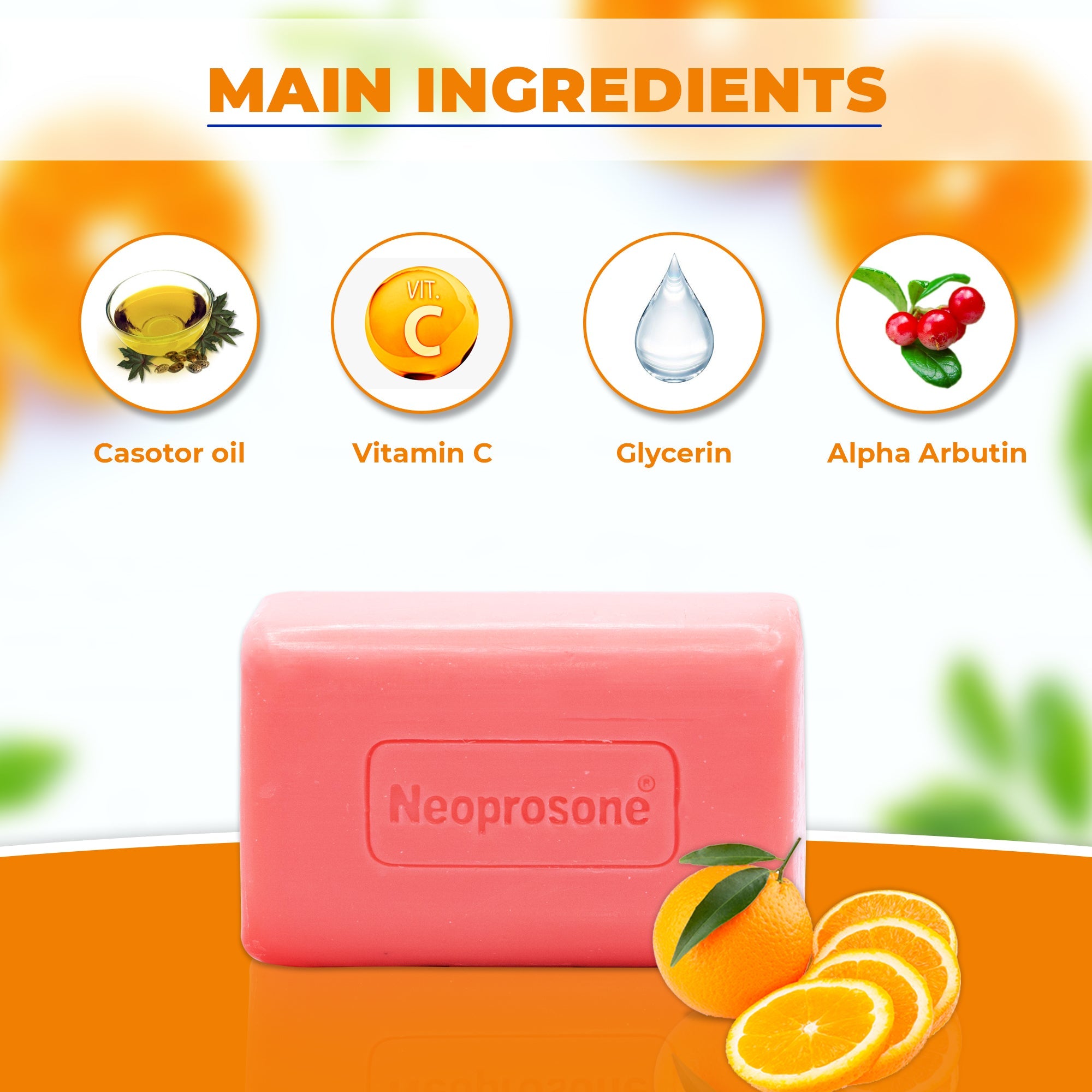 Neoprosone Vit C Cleansing Bar 200g