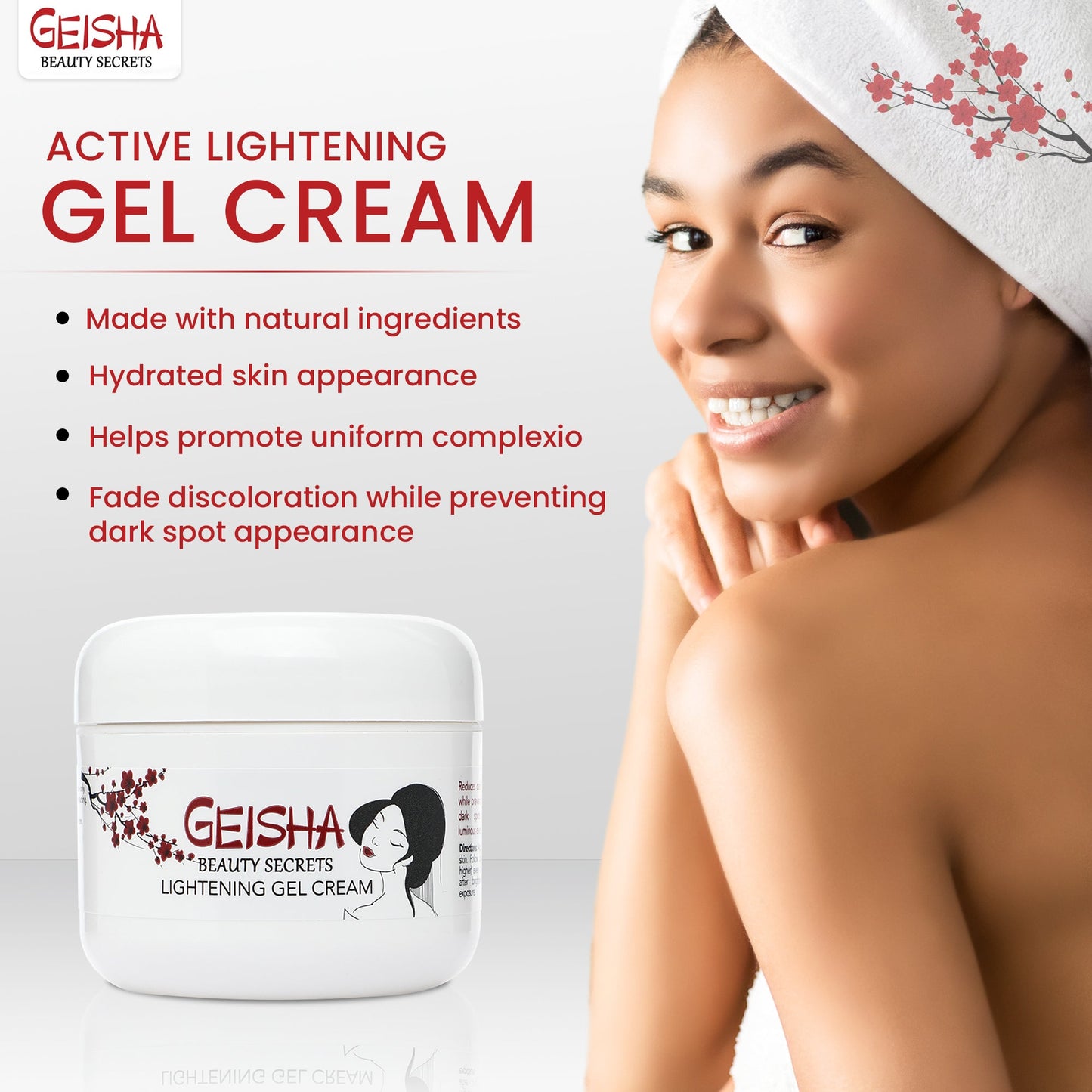 Geisha Beauty Secrets Lightening Cream With Kojic Acid 50ml