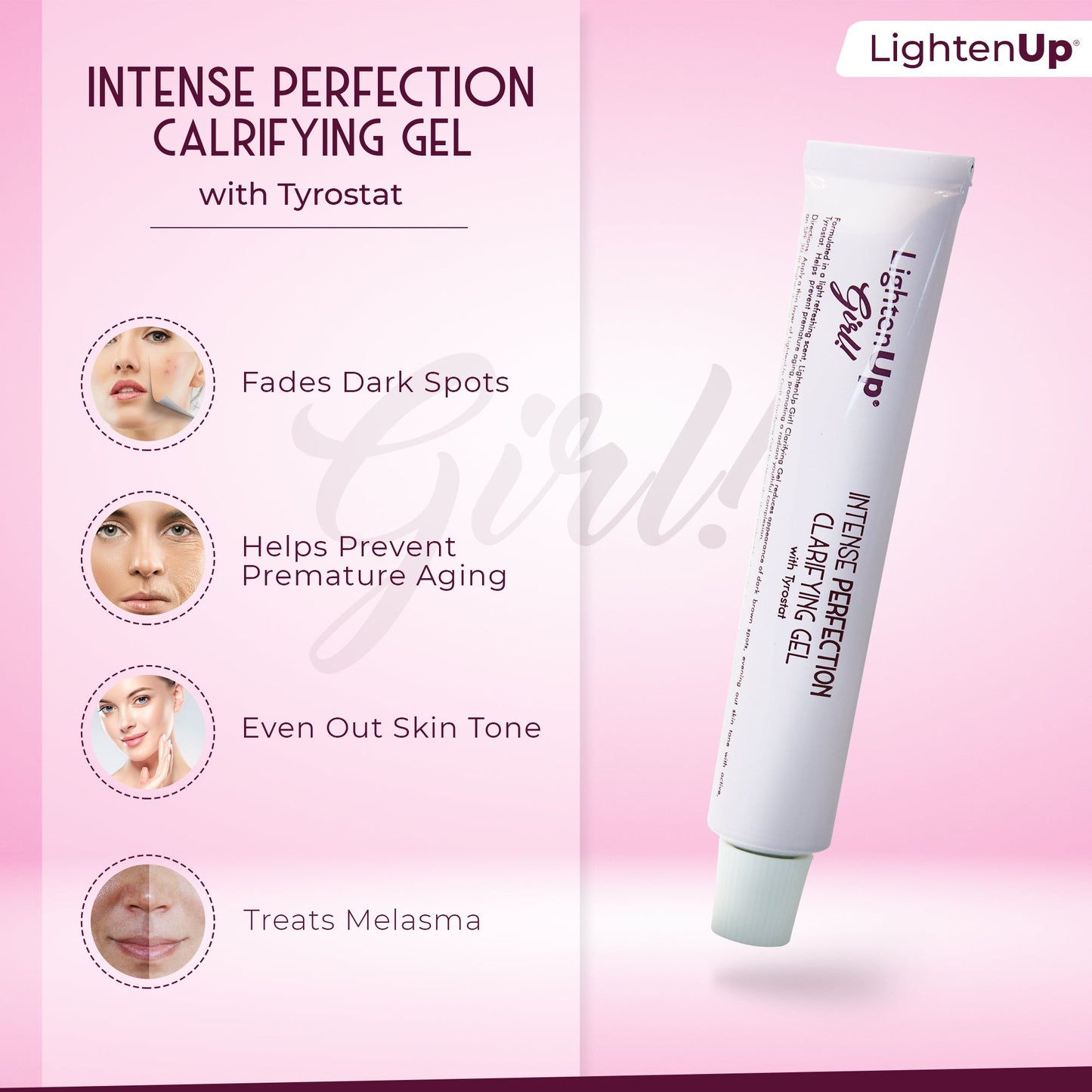 LightenUp Girl Intense Perfection clarifying gel 30ml