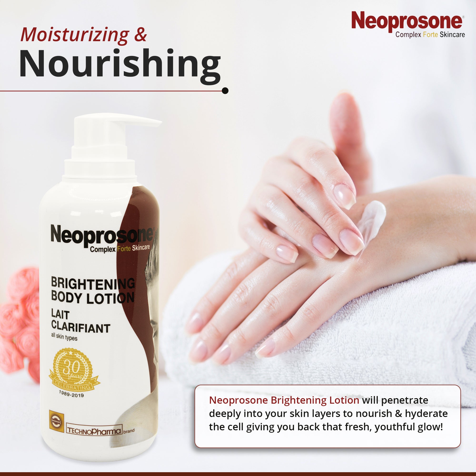 Neoprosone Brightening Body Lotion 400ml