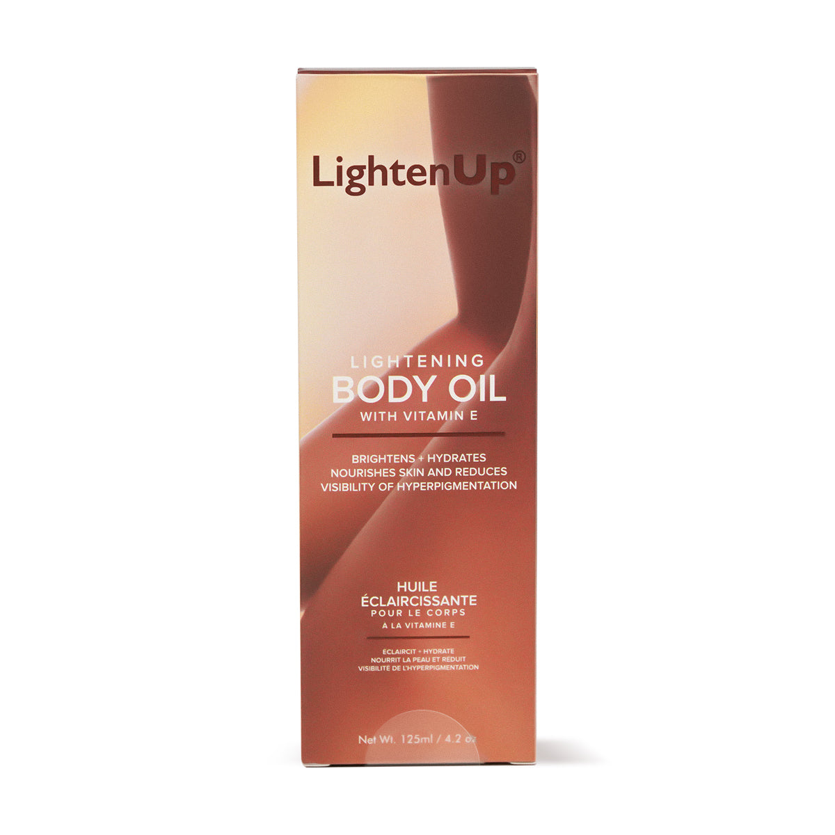 LightenUp Plus Lightening Body Oil With Vitamin E 125ml or