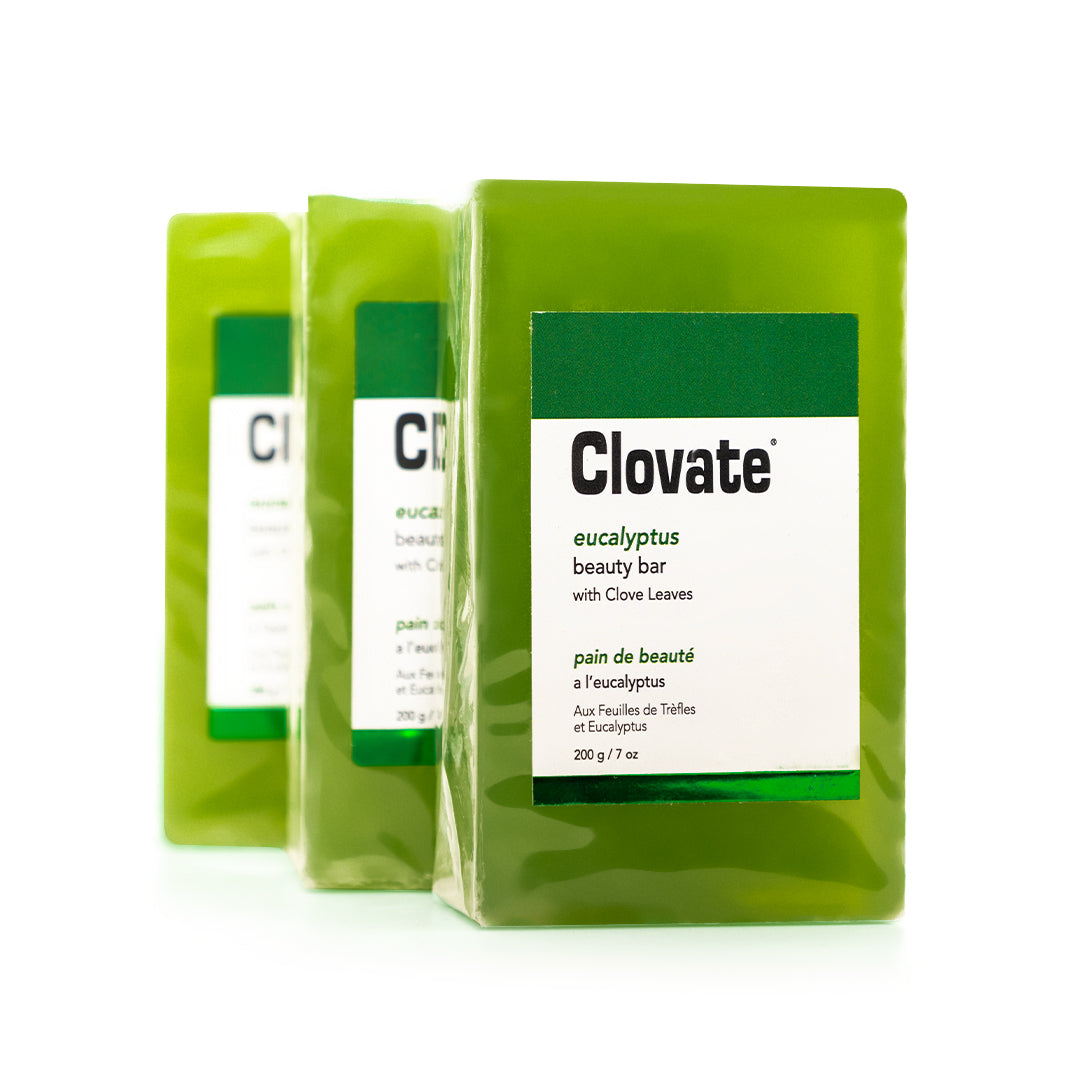 Clovate Eucalyptus Beauty Bar 200g