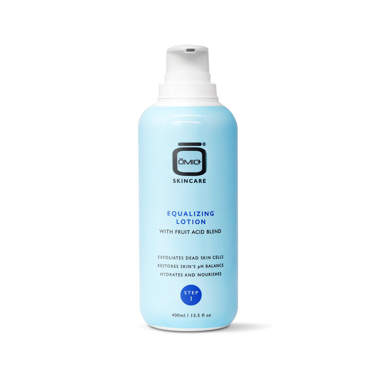 Omic+ Equalizing Lotion with Fruit Acid Blend 400ml - Step 1