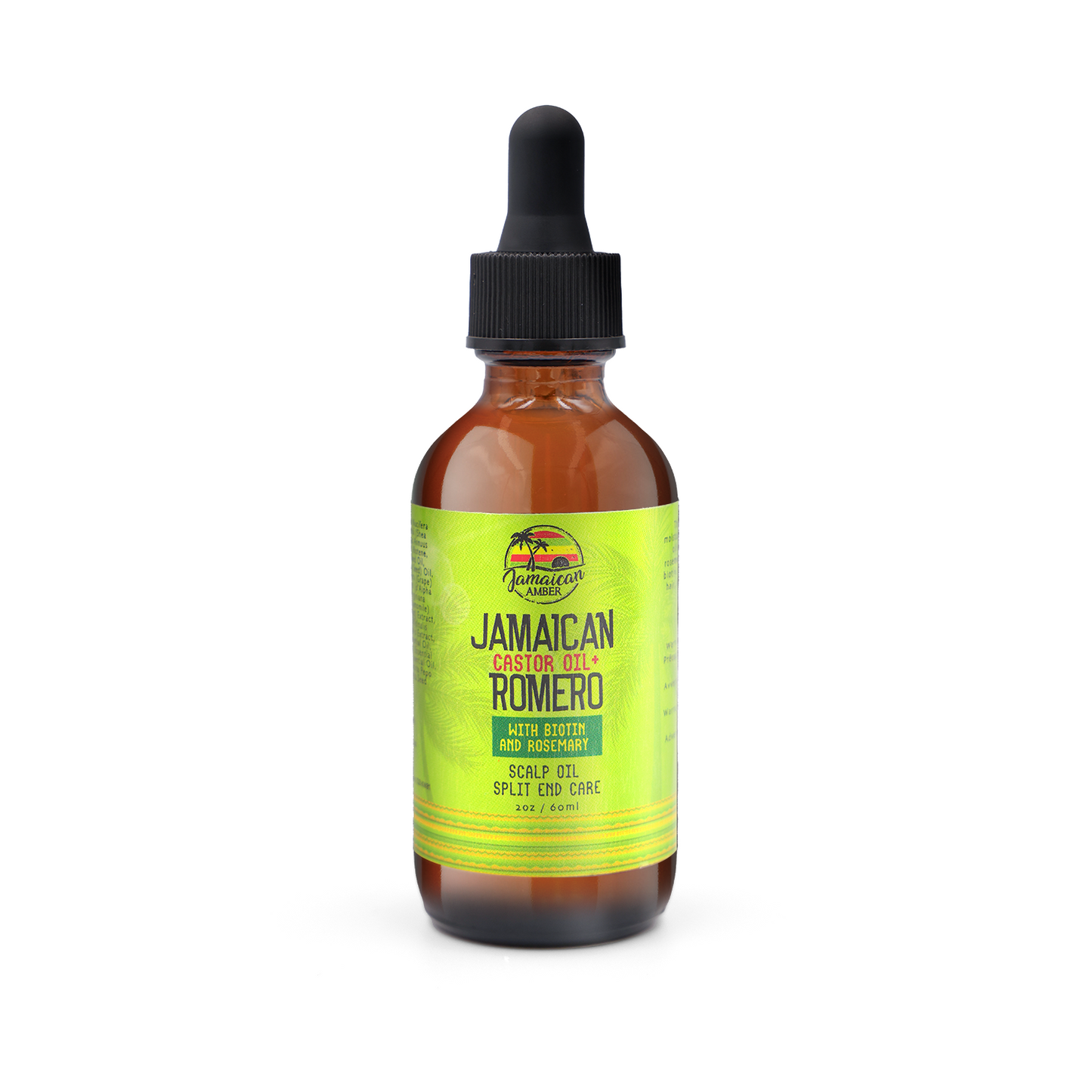 Jamaican Amber Castor Oil Romero With Biotin And Rosemary Serum 60ml