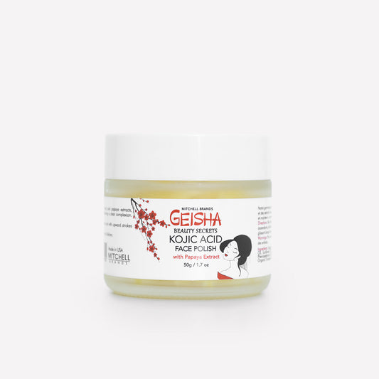 Geisha Beauty Secrets Kojic Acid Face Polish with Papaya Extract 50g