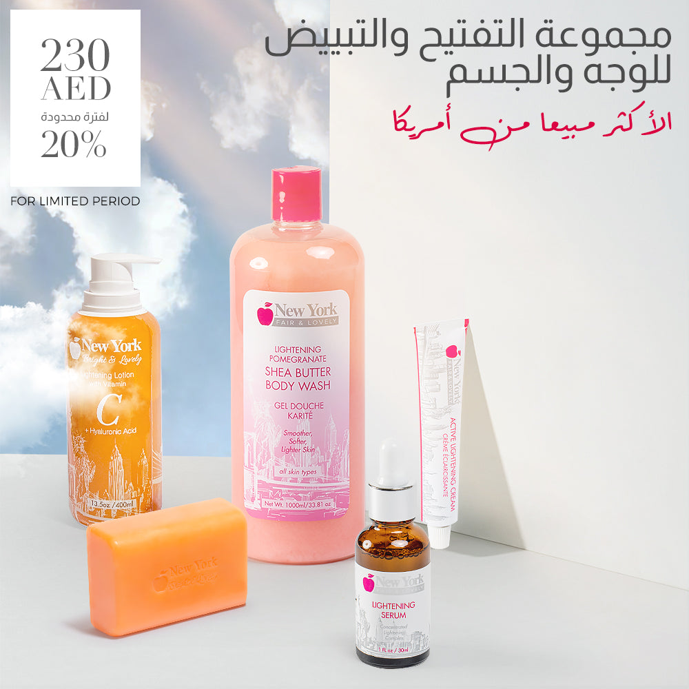 Lightening Collection For Body & Face