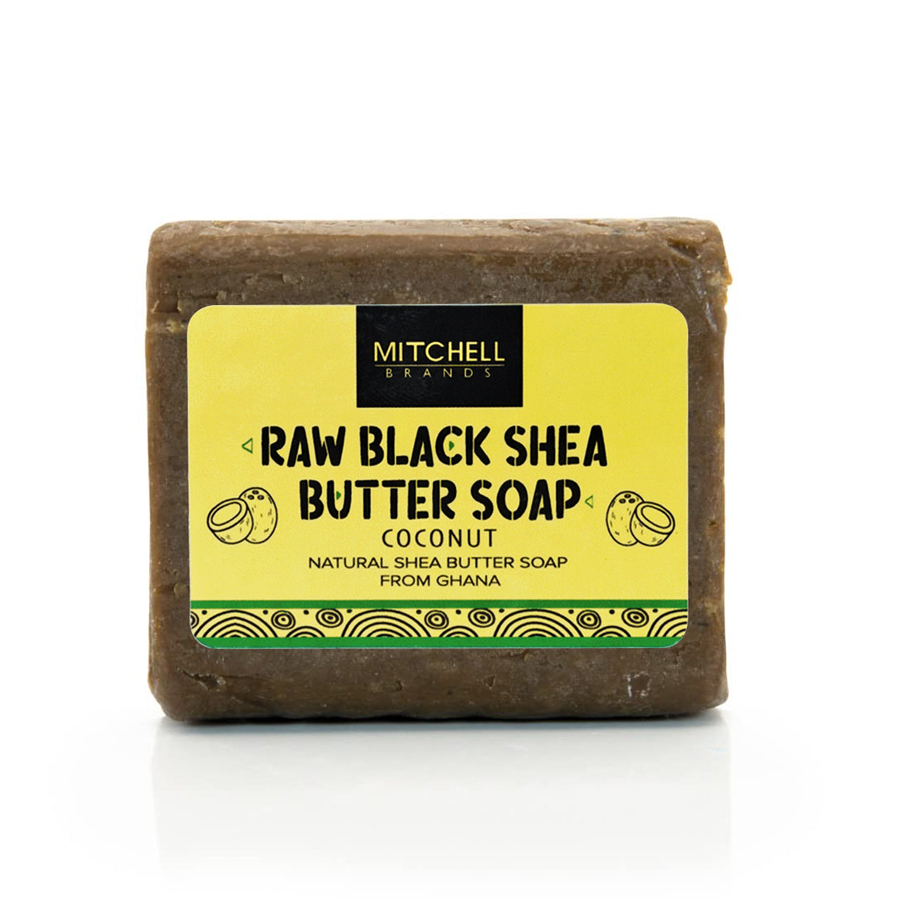 Raw Black Shea Butter Soap With Coconut 170g