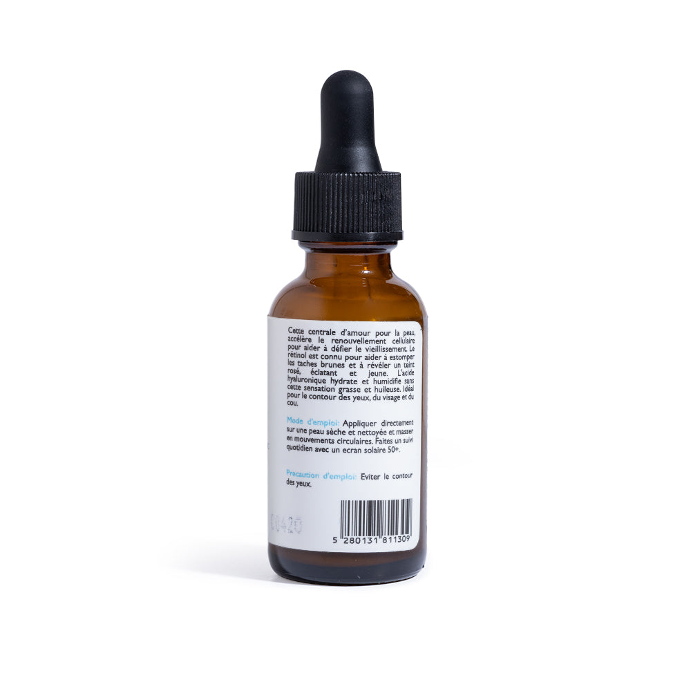 Omic+ Retinol & Hyaluronic Acid Serum 30ml