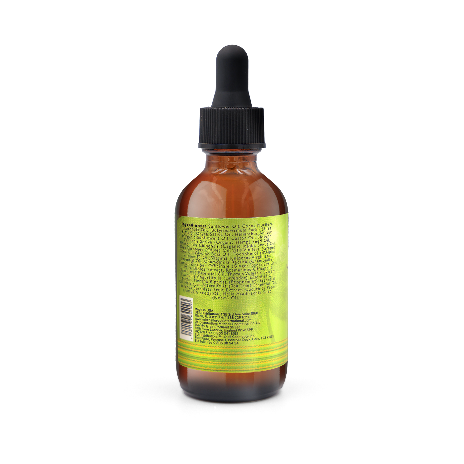 Jamaican Amber Castor Oil Romero With Biotin And Rosemary Serum 60ml