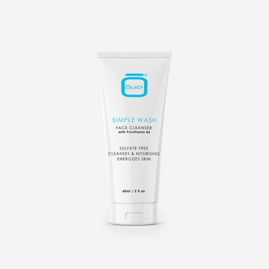 Omic+ Simple Wash Face Cleanser with ProVitamin B5 60ml