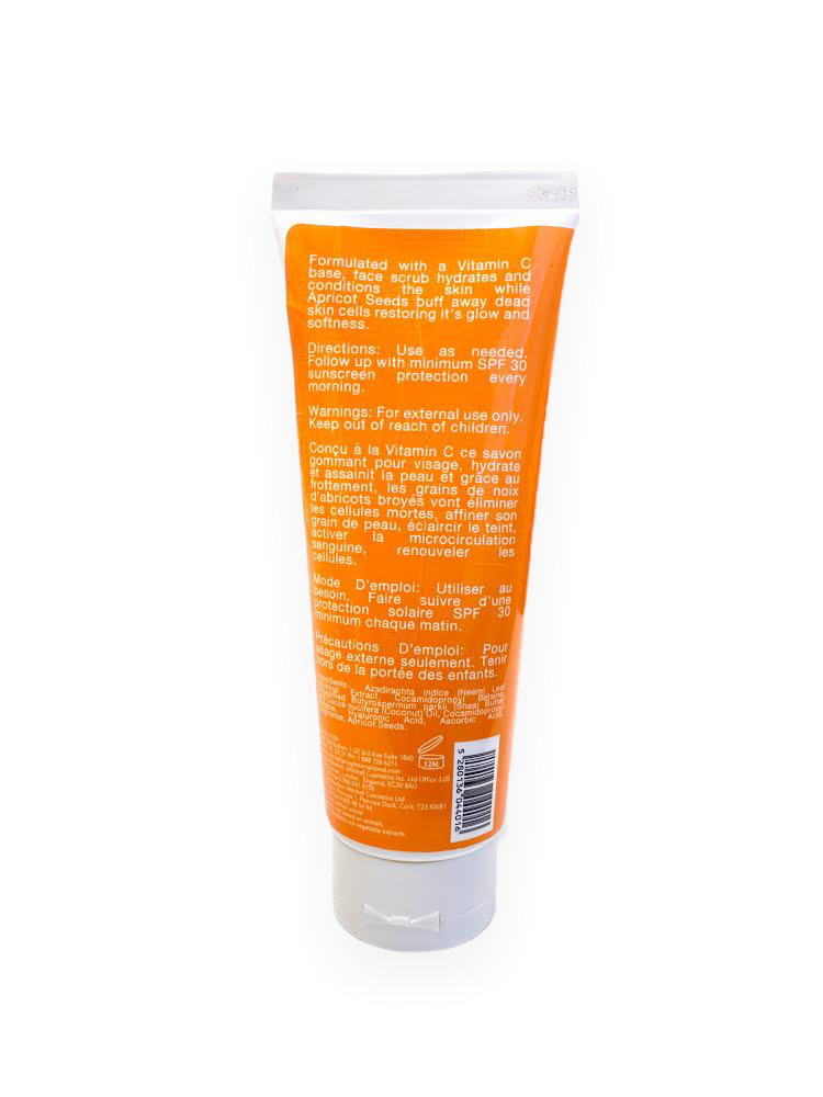 New York Bright & Lovely Lightening Face Scrub With Vitamin C + Hyaluronic Acid 118ml